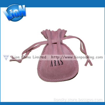Small Gift Drawstring Jewelry Velvet Pouches (L-075)